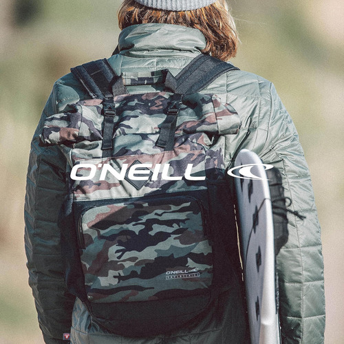 Mochila Oneill Odyssey Trvlr 37 l para hombre, negra