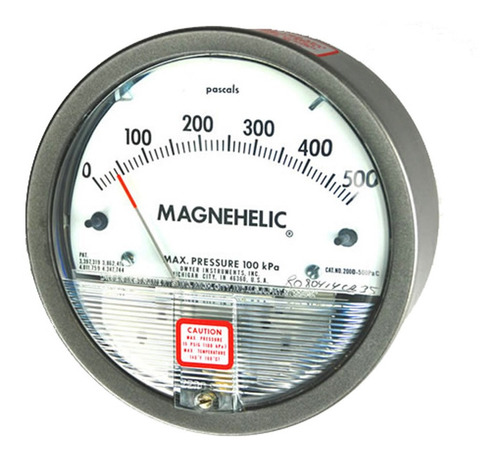 Manómetro Diferencial Magnehelic 0/500pa Dwyer