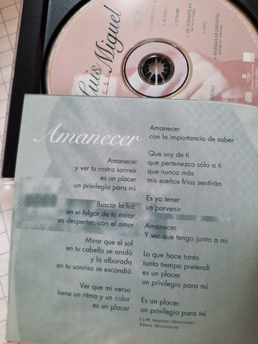 Luis Miguel - Romance. Cd