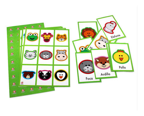 Loteria De Figuras Y Loteria Zoobolitas (2 Loterias)