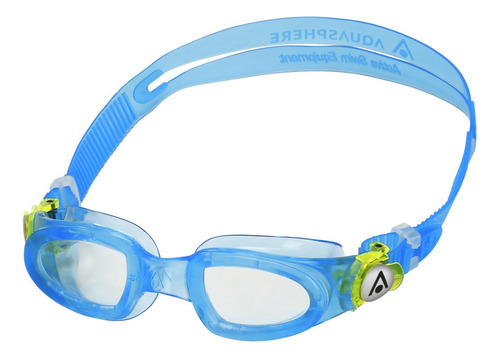 Óculos Natação Aquasphere Moby Kid Azul/verde Cor Azul