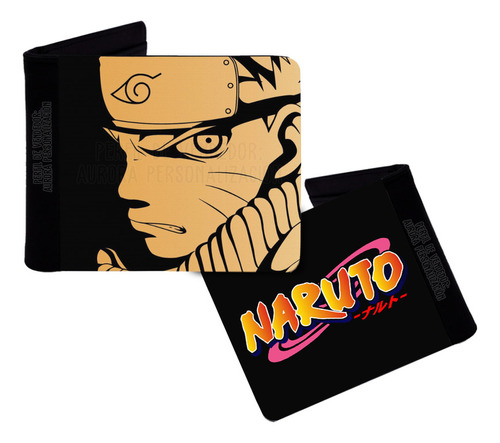 Billetera Cuero Sintetico Naruto Anime Serie 02