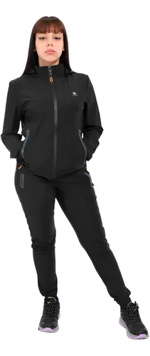 Conjunto Deportivo Mujer Campera Pantal n Henglumao 009