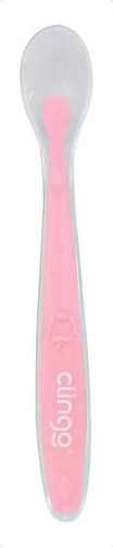 Colher De Silicone Premium Rosa - Clingo