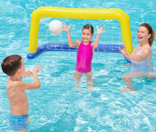 Imagen 2 de 8 de Bestway Inflable Arco Water Polo 137x66cm Nuev 52123 Bigshop