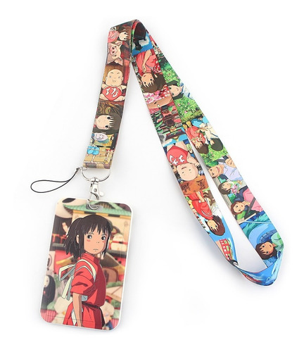 Portacredencial + Lanyard El Viaje De Chihiro