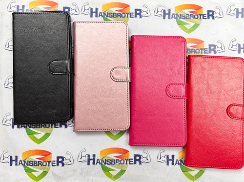 Funda Para Xiaomi Redmi Note 13 Pro 4g Agenda Flip + Vidrio Negro