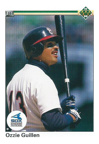 Barajita Ozzie Oswaldo Guillen Upper Deck 1990 #267 Chicago