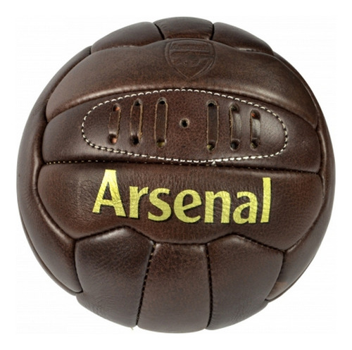 Arsenal Fc - Balón De Fútbol De Cuero Oficial Retro Herit.