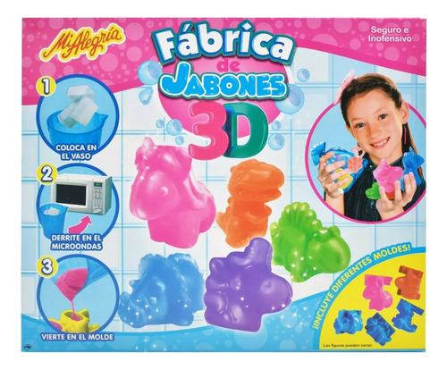 Fabrica De Jabones 3d Mi Alegria 