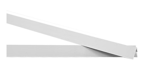 Imagem 2 de 8 de Cantoneira L Pvc Branca 20 X 20 X 1,5mm X 2,95m Perfimax