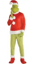 Comprar Disfraz De Grinch Santa Claus Navidad Para Adultos Hombres Envio Gratis
