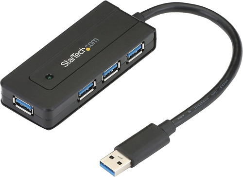 Hub Concentrador Portatil Usb Startech St4300mini 4 Puertos