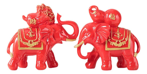 2 Uds Estatua De Regalos Resina Creativa Moderna Para