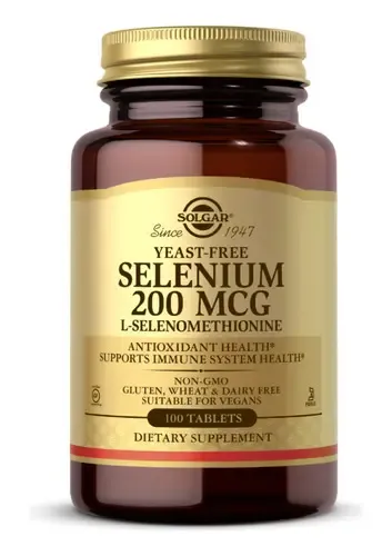 Selenium 200mg Solgar 100 Tabletas Original Made In Usa | Cuotas sin ...