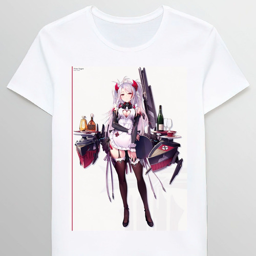 Remera Sexy Maid Prinz Eugen Azur Lane Girls 109962624