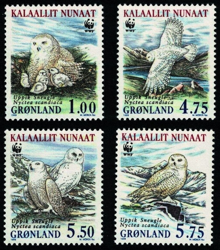Fauna - Wwf - Buho Nival - Groenlandia - Serie Mint 