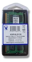Comprar Memoria Ram Sodimm 8gb Ddr3l 1600mhz Pc12800 1.35v Kingston