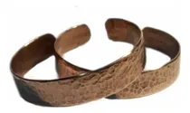 Comprar Set De Dos Pulseras De Cobre De 1.5 Cm De Ancho A Medida 