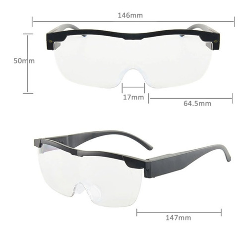 Lentes De Lectura Con Lupa Big Vision Led