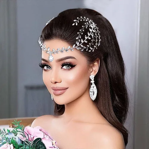 Diadema Para La Frente Para Mujer Con Forma De Gota De Agua,