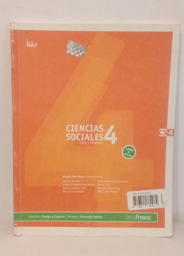 Libro Ciencias Sociales 4 Tinta Fresca