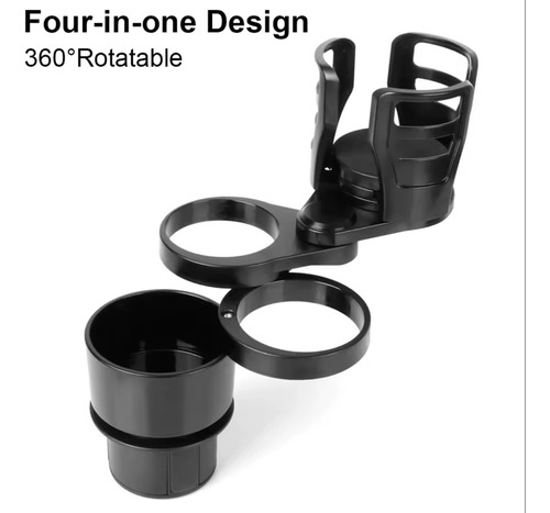 Soporte Para Vasos De Coche Ajustable, Giratorio