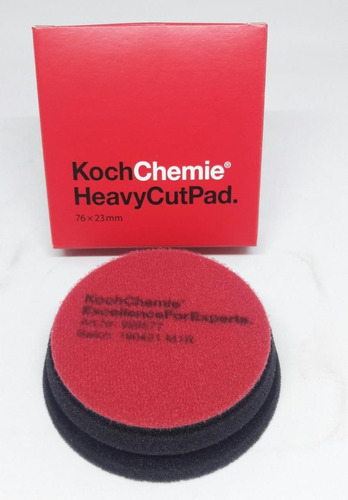 Koch Chemie Heavy Cut Pad Rojo 76 X 23 Mm 3  - Highgloss Ros