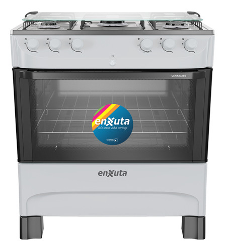 Cocina Multigas Enxuta Cenx27250w 5 Hornallas Ehogar