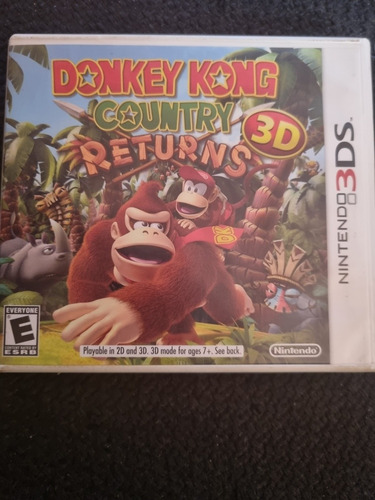 Donkey Kong Country Returns Juego Nintendo 3ds (Usado)