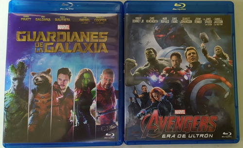 Blu Ray Avengers Iron Man Thor America Marvel Dc Originales