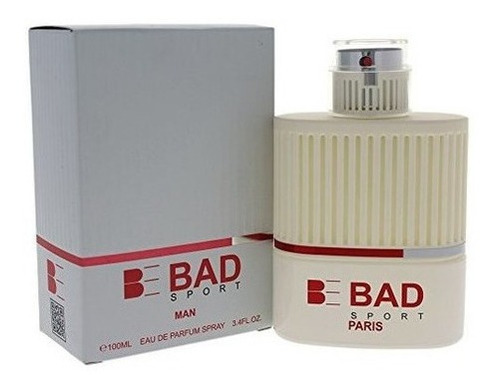 Bodevoke Bad Sport For Men Eau De Parfum Spray, 3.4 Oz