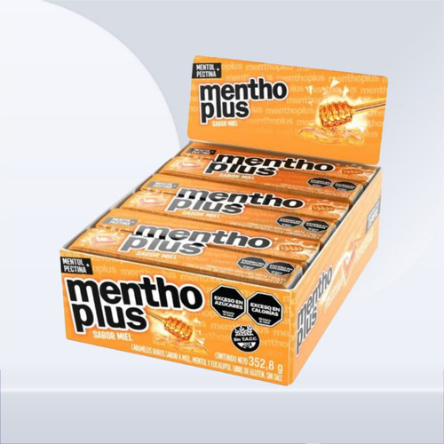 Pastillas Menthoplus Miel X12u - Tuttomax