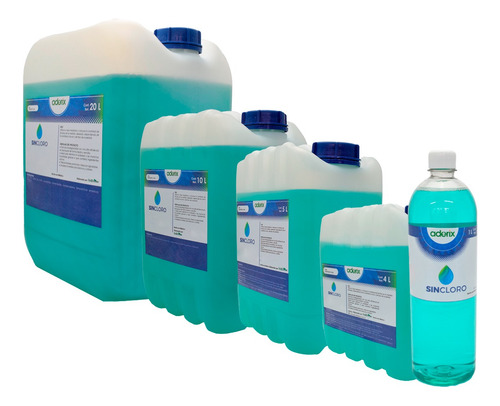 Aderix Sincloro Detergente Quita Manchas De Tela 20l Bidón
