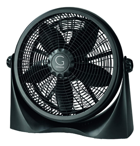 Genesis A3floorfanblack Ventilador De Piso De Mesa Ajustable