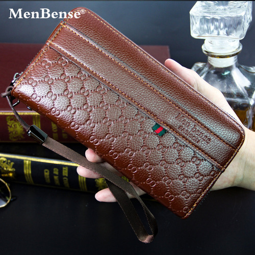 Cartera De Negocios, Bolso De Mano For Hombre, Cremallera,
