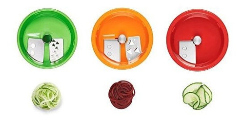 Imagen 7 de 8 de Espiralizador Oxo Fideos Vegetales Triple ¡¡cuotas!! Palermo