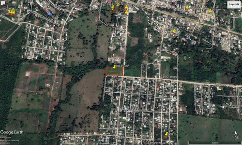 Venta Terreno Tuxpan Veracruz 5843.3 M² En Equina Col. Las Granjas