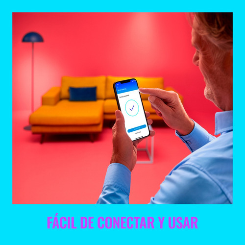 Imagen 5 de 8 de Foco Inteligente Led Filamento Wiz Smart Cálido/frío A60