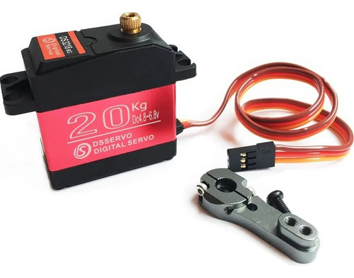 Servomotor Digital 20kg.cm Metálico 180° Ds3218mg