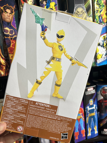 Power Rangers Dino Thunder Yellow Ranger Lightning Collectio