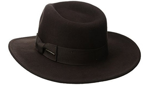 Sombrero Fedora De Fieltro De Lana Aplastable De Indiana Jon
