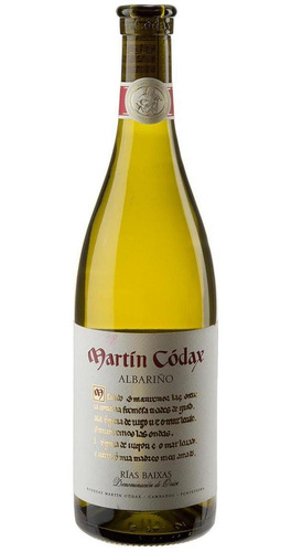 Vino blanco Albariño Martín Códax Vino 750 ml