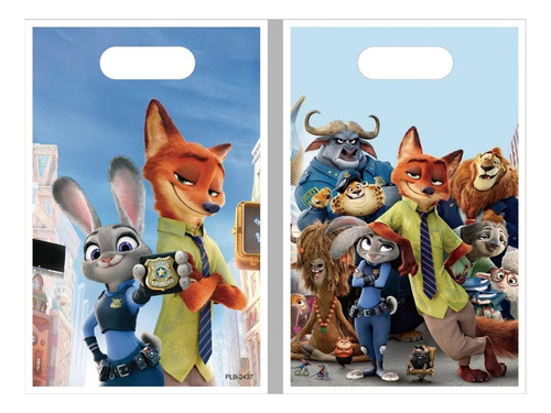Bolsa De Dulces De Zootopia Fiestas De 30pcs