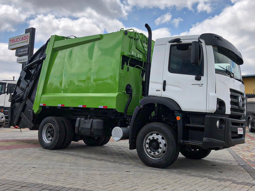 Imagem 3 de 15 de Vw 17280 2013 4x2 Automático - Compactador De Lixo=vw,ford