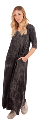Vestidos Largos Casual De Mujer Algodon Liviano Para Diario
