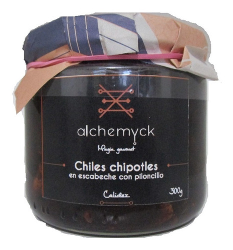 Chiles Chipotle En Escabeche 100% Orgánico Y Sin Gluten