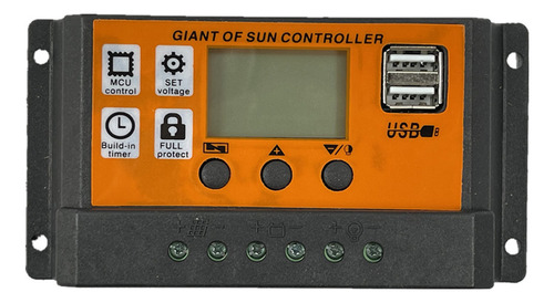 Controlador De Carga Solar Automático Mppt, Panel Solar R, 5