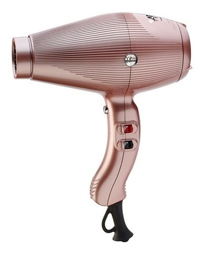 Secador De Pelo Gamma Piu Aria Dual Ionic 2200w Ultra Light Color Rosa