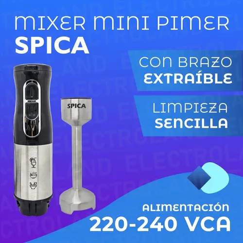 Mini Pimer Mixer - Licuadora De Mano Moderna + Accesorios